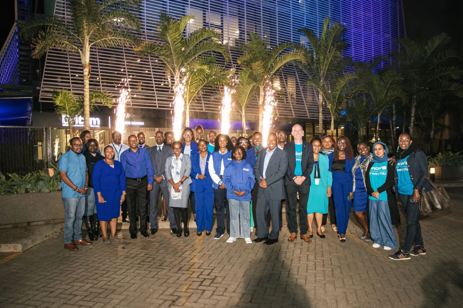 Britam Tower Lights Up Blue for World Children’s Day