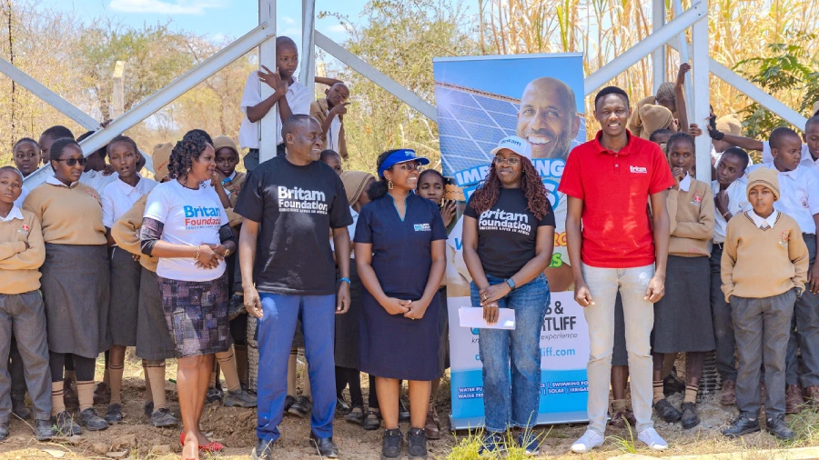 Britam Foundation and Davis & Shirtliff Provide Water Solution to Machakos School