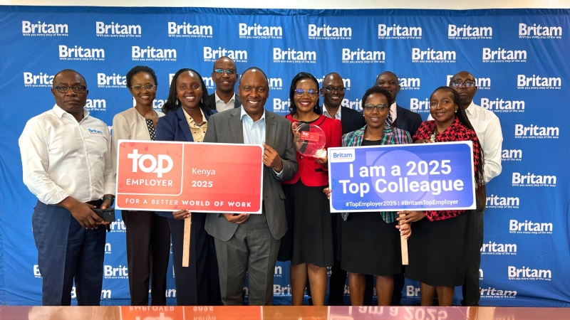 Britam Shines as Kenya’s First Insurance Top Employer 2025